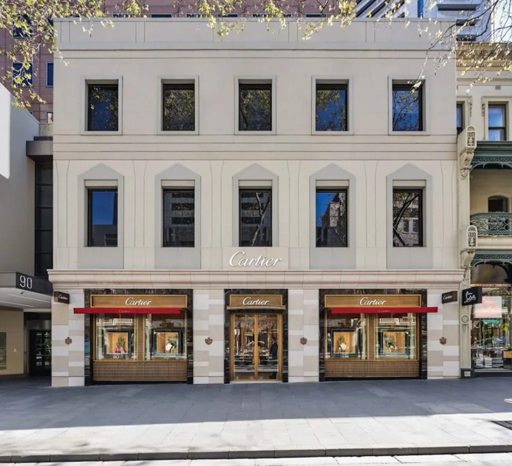 cartier shop front