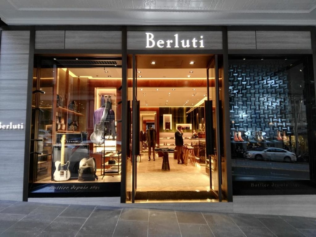 BERLUTI Shop Front