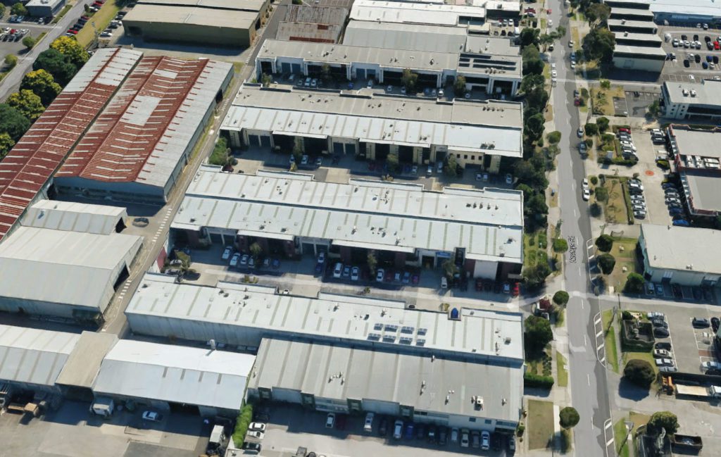 Warehouse aerial
